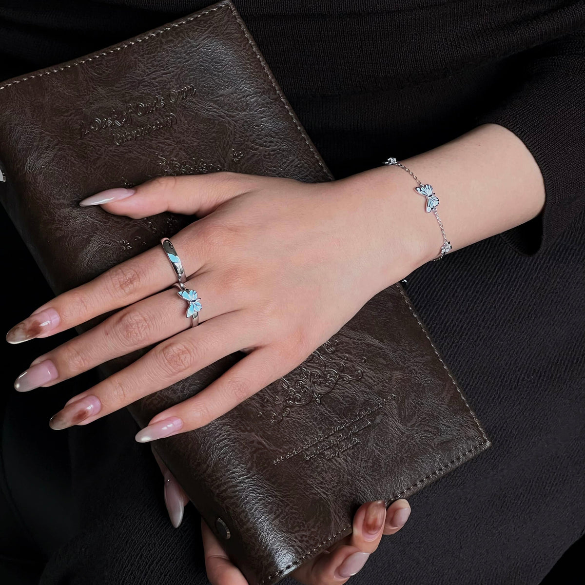 Butterfly Sterling Silver Bracelet
