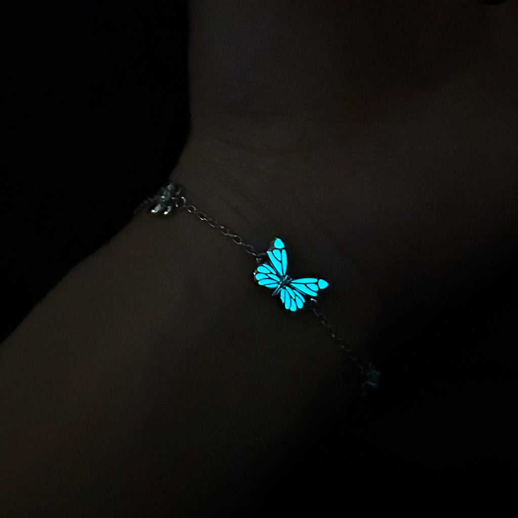 Butterfly Sterling Silver Bracelet