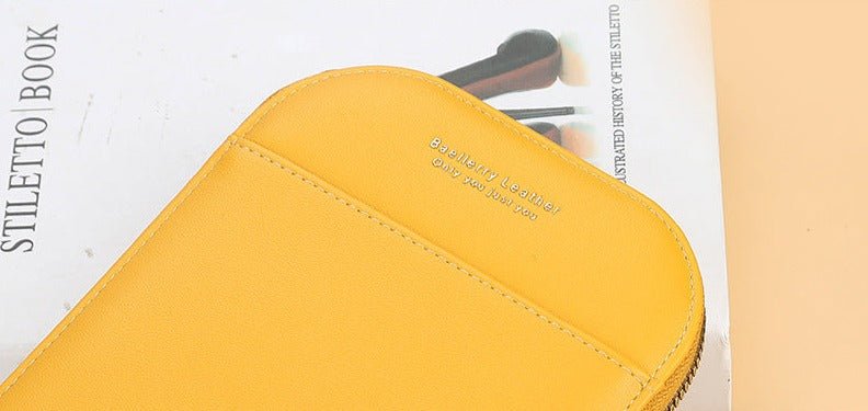 Quilted PU Leather Purse