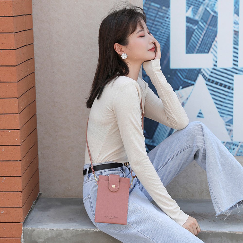 Mini PU Leather Phone Bag