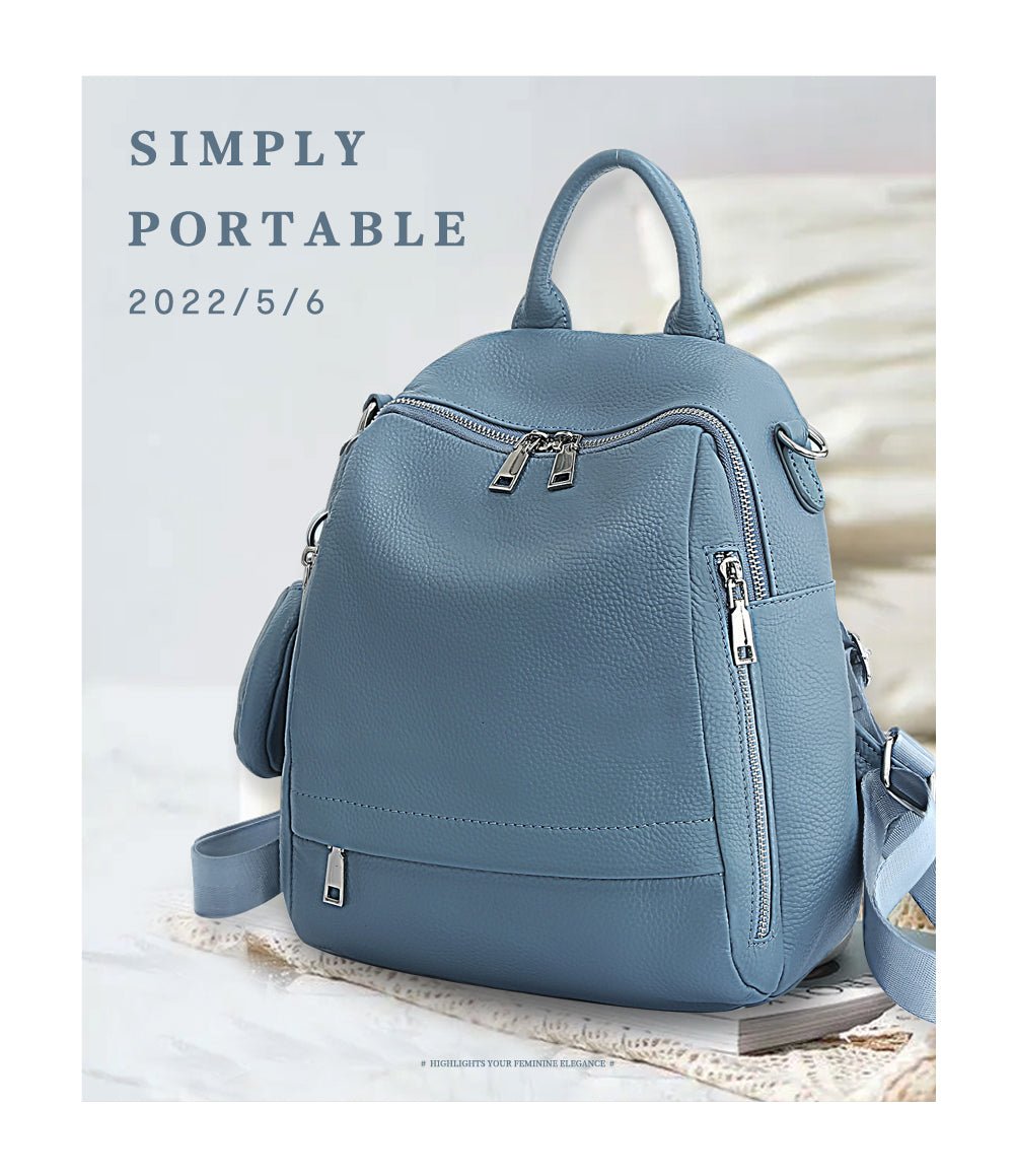 Urban Backpack in Genuine Leather
