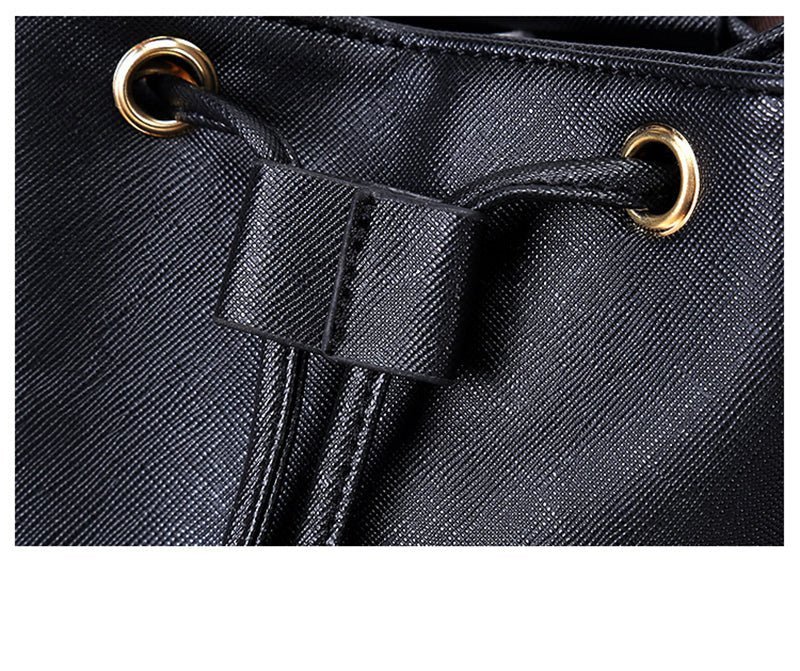 PU Leather Backpack with Everyday Detail