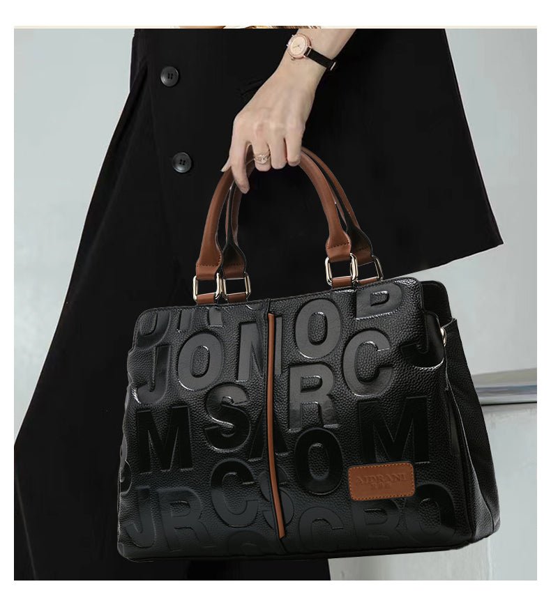 Signature Tote Bag in Genuine Leather