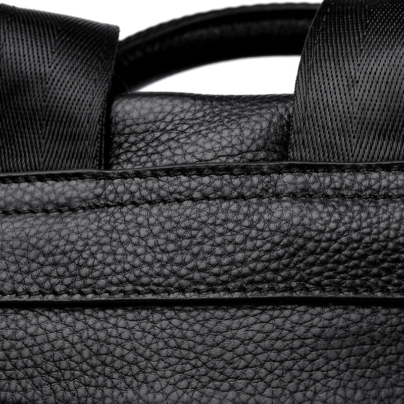 Versatile Genuine Leather Backpack