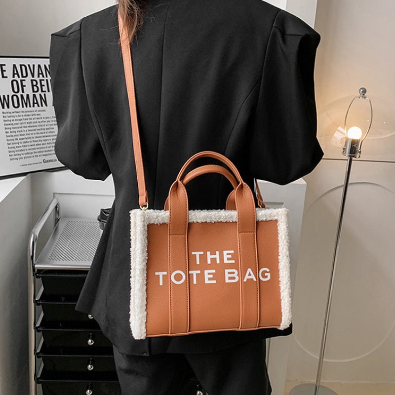 Canvas Tote Bag with Practical Detail