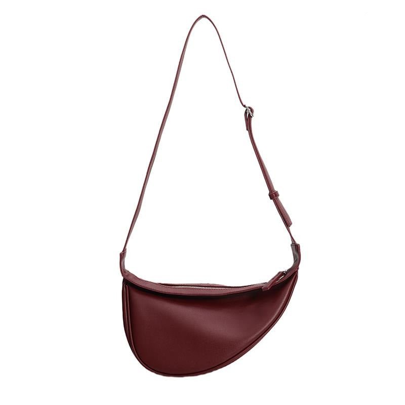 Half-Moon Chest Bag in Leather
