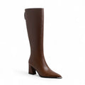 Sleek Valentia Tall Boots with High Heel