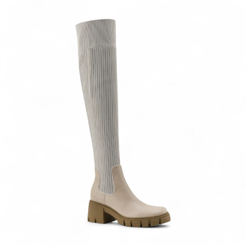 Sleek Stretch Sock-Fit Riding Boots