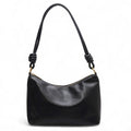 Understated Leather Shoulder Bag