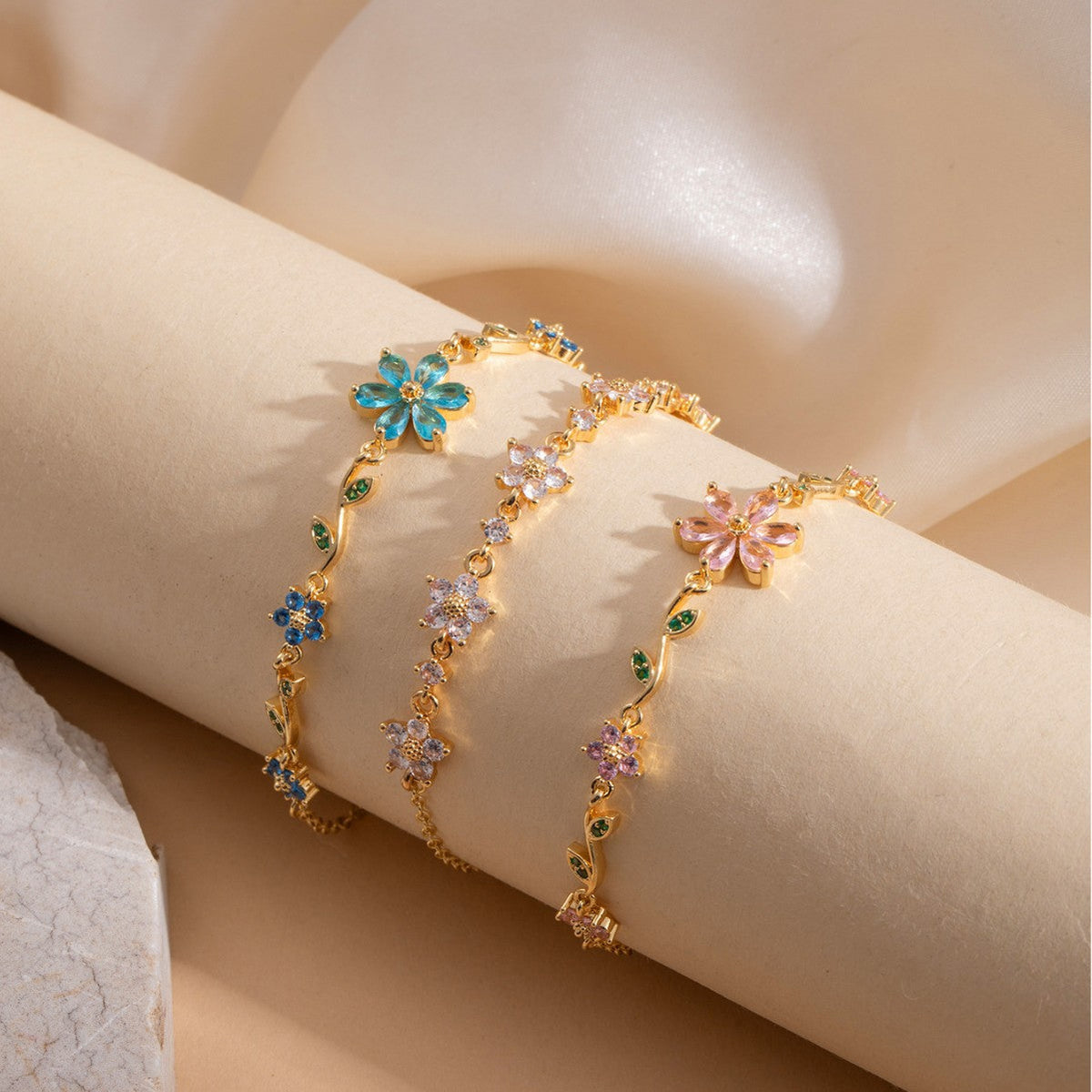 Polished Charm Bracelet