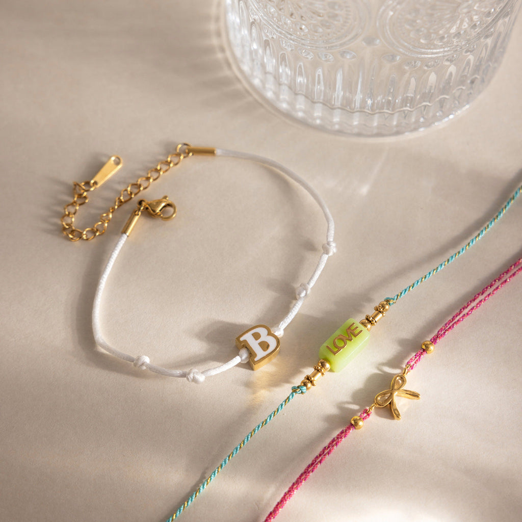 Structured Cord Bracelet