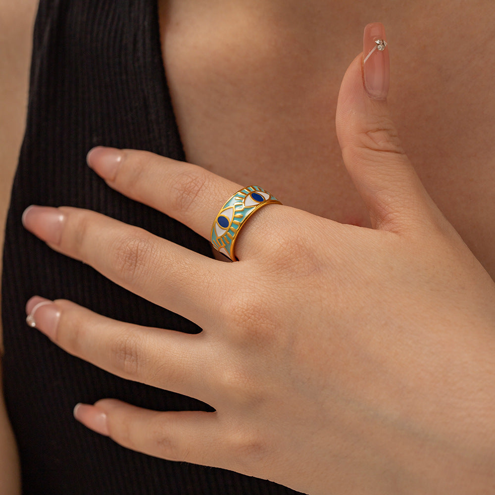 Modern Stainless Steel Ring
