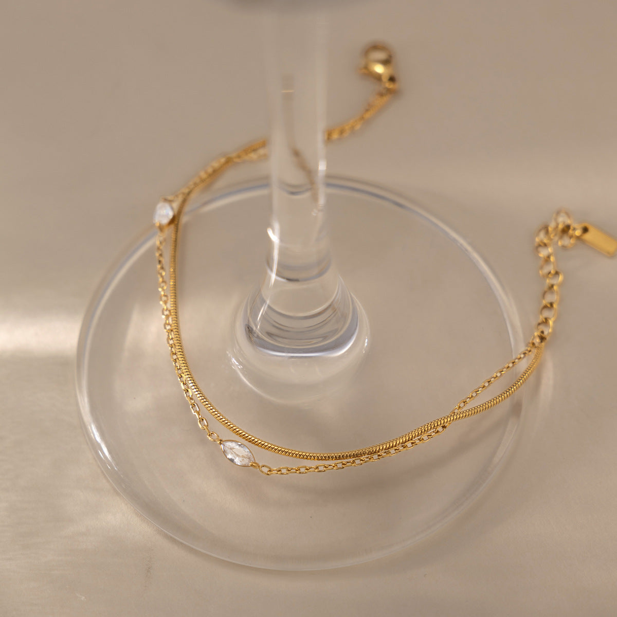 Layering Stainless Steel Bracelet