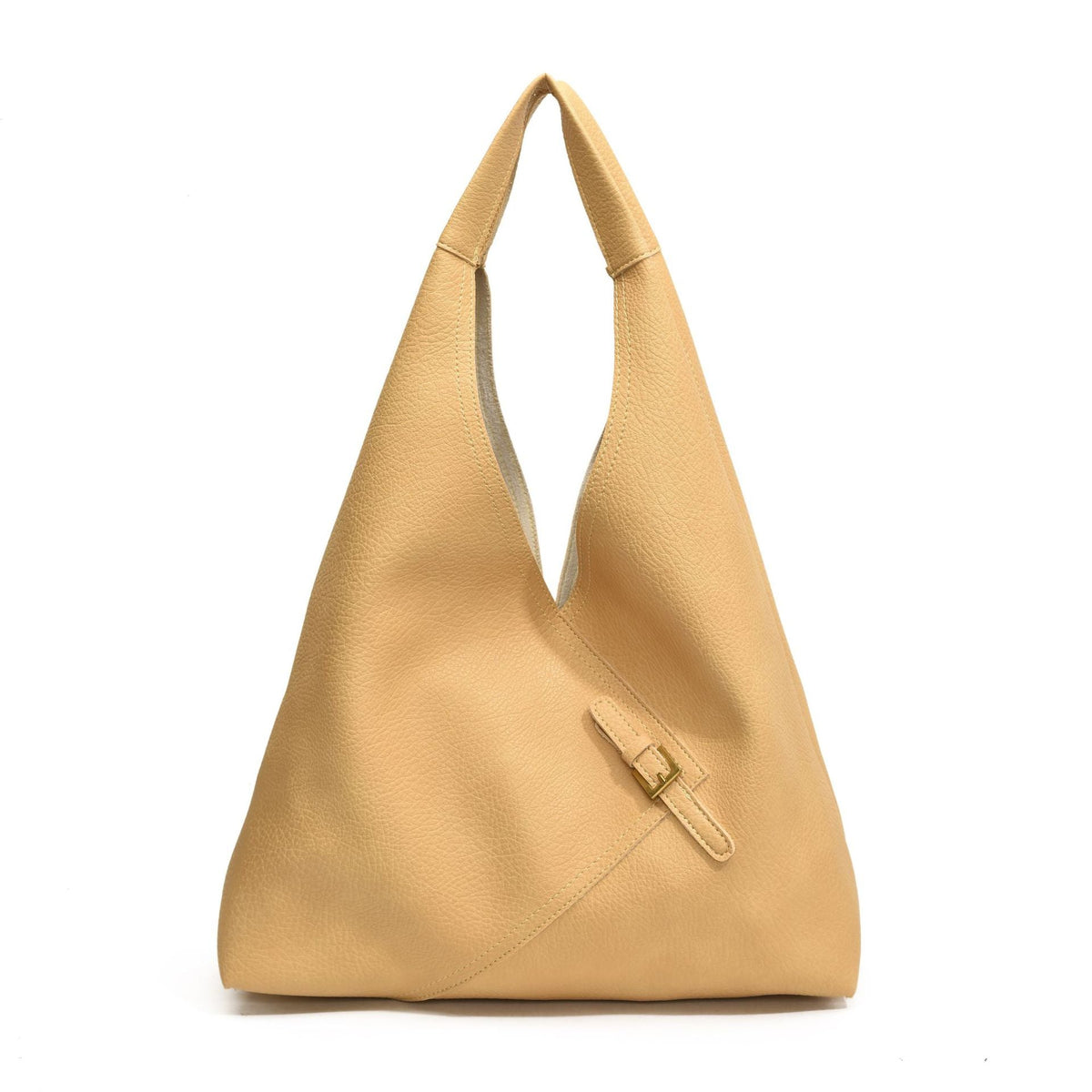 Essential Oversized Soft Leather Shoulder Bag