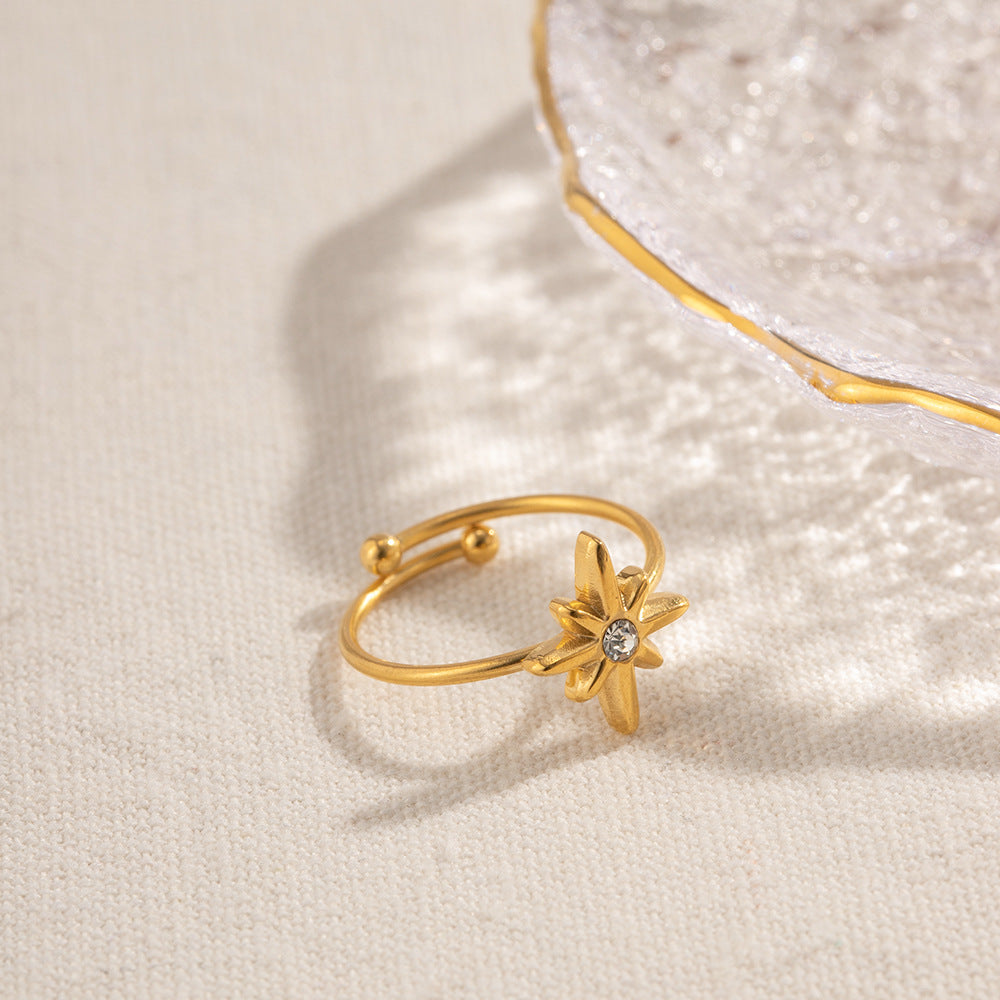 Modern Crystal Ring