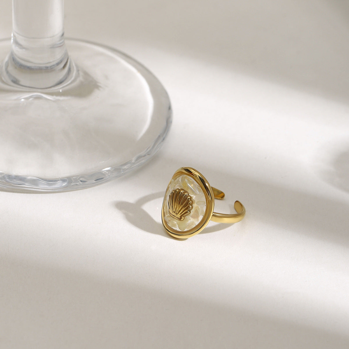 Charm Stainless Steel Ring
