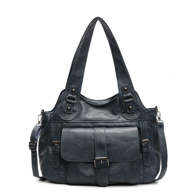 Heritage-Inspired Practical Shoulder Bag