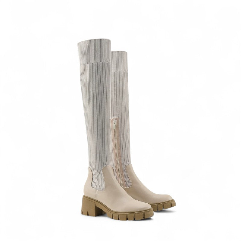 Sleek Stretch Sock-Fit Riding Boots