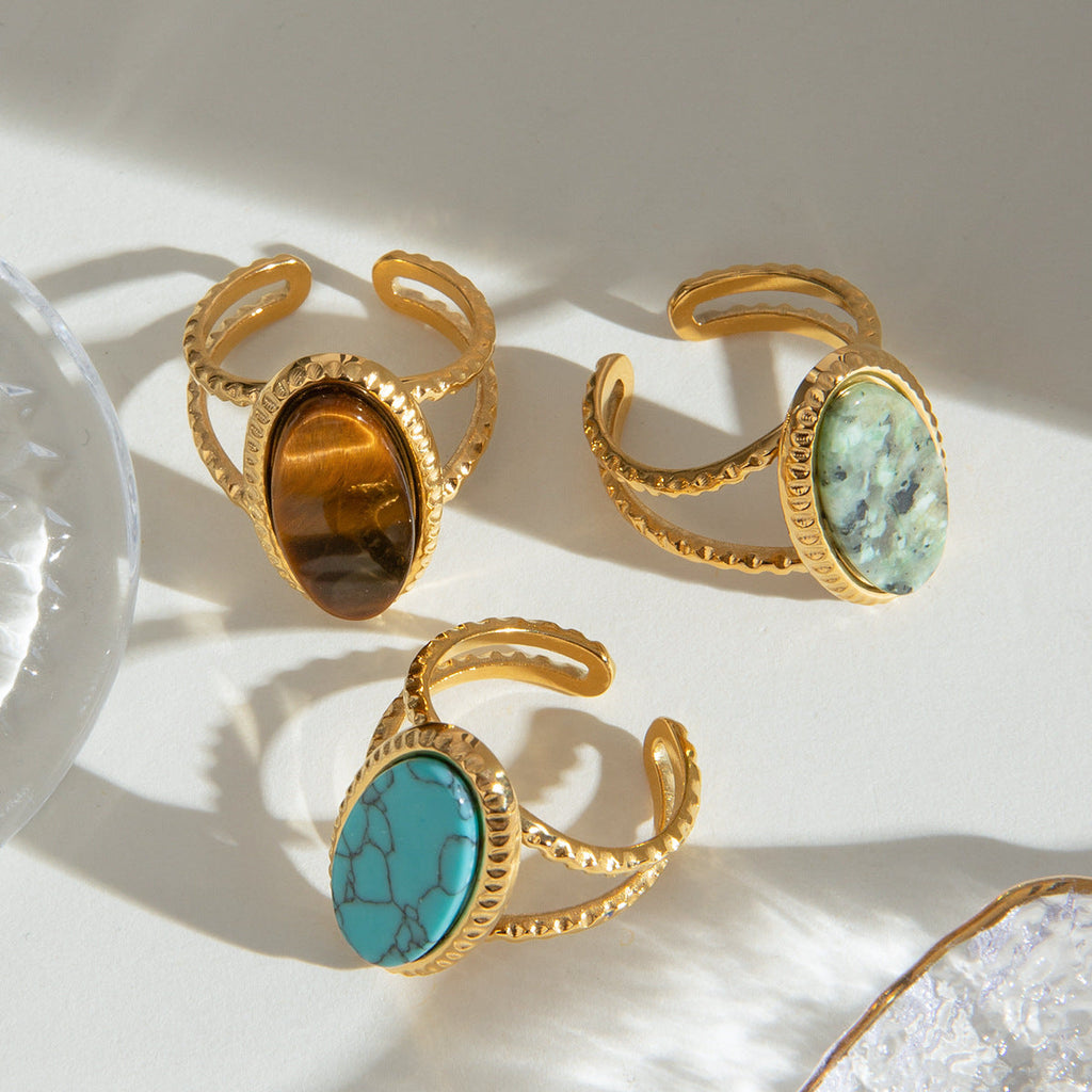 Minimalist Turquoise Ring