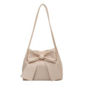 Effortless Lightweight Bow-Detail Shoulder Bag