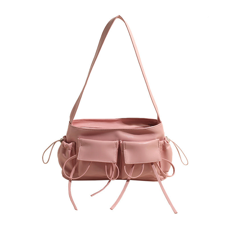 Polished Elodie Patent Leather Crossbody Bag