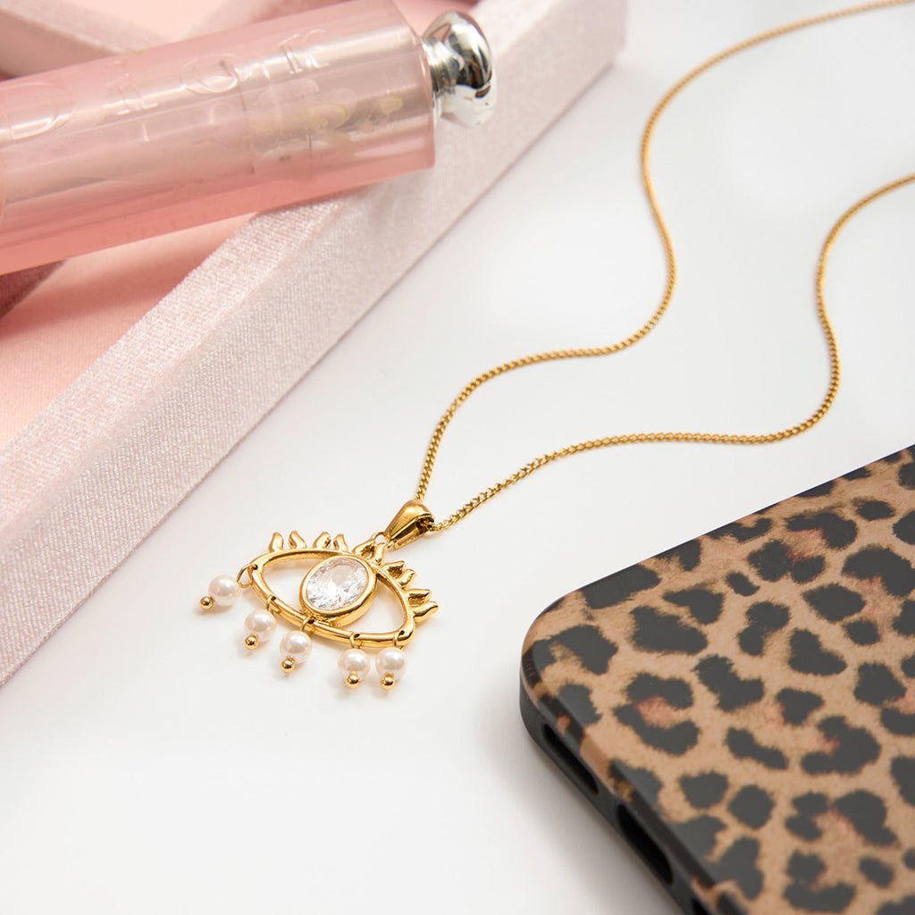 Pearl Stainless Steel Necklace