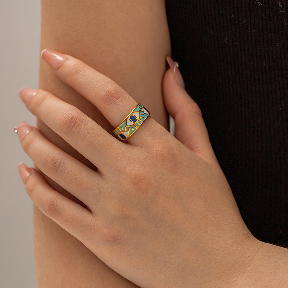 Modern Stainless Steel Ring