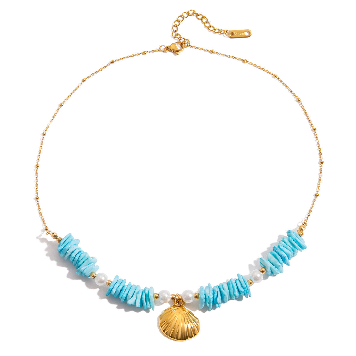 Coveted Shell Pearl Necklace