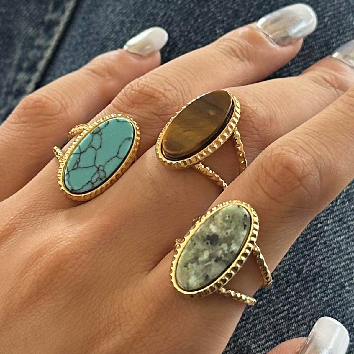 Minimalist Turquoise Ring