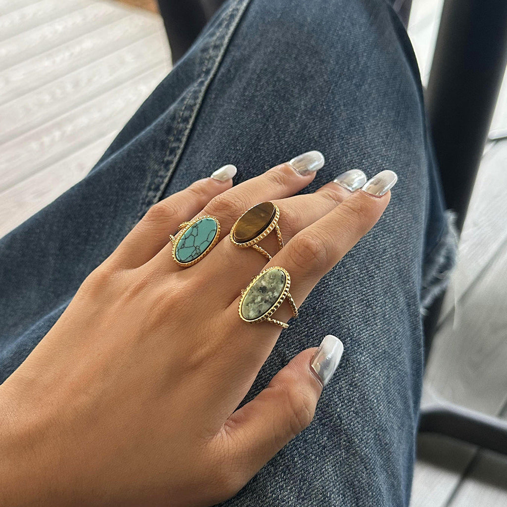 Minimalist Turquoise Ring