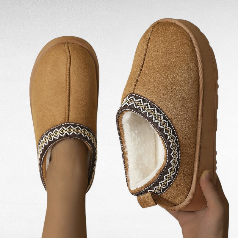 All-Day Valeska Shearling-Lined Suede Slipper Boots