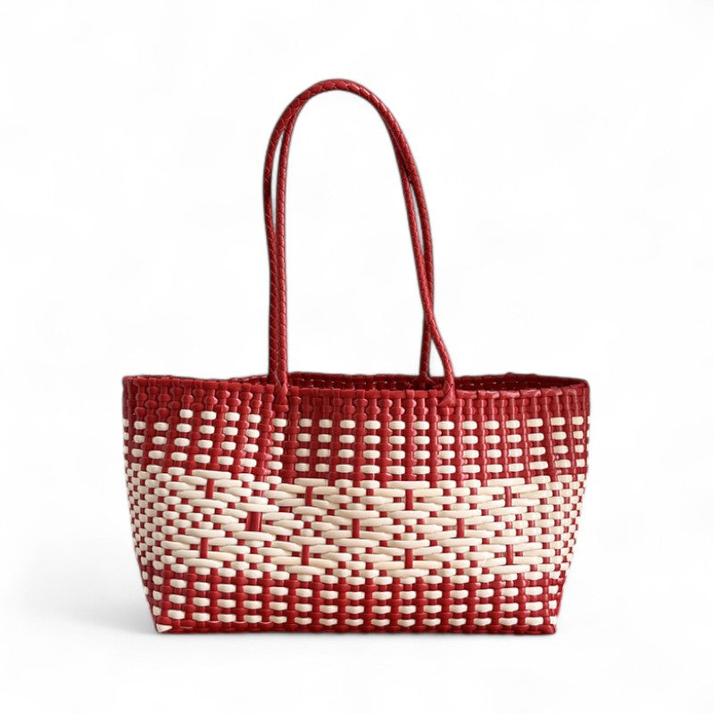 Bold Woven Beach Bag
