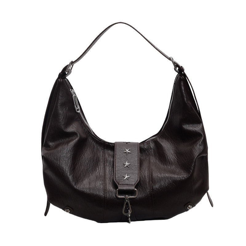 City-Ready Leather Messenger Bag