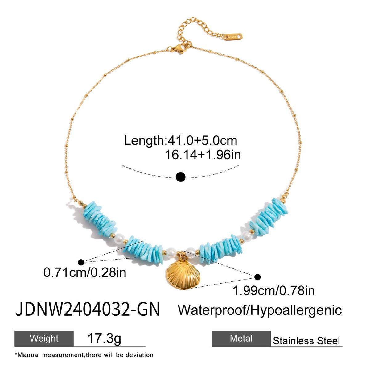 Coveted Shell Pearl Necklace