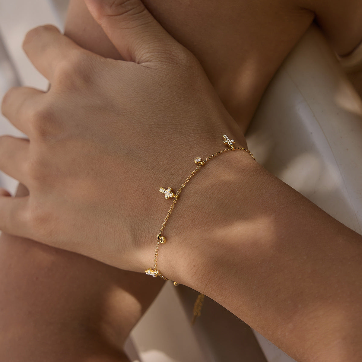 Elevated Bracelet in Stainless Steel