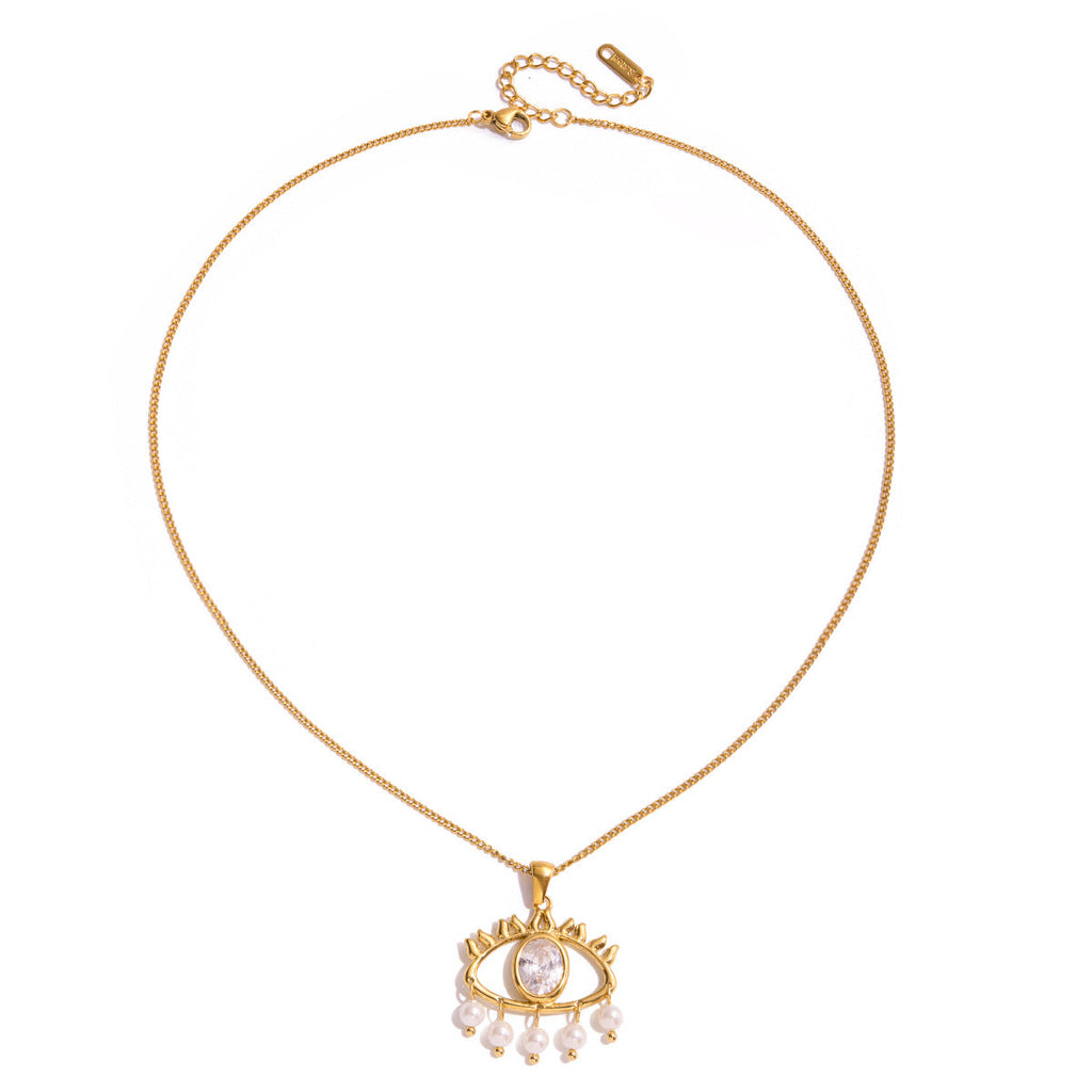 Pearl Stainless Steel Necklace
