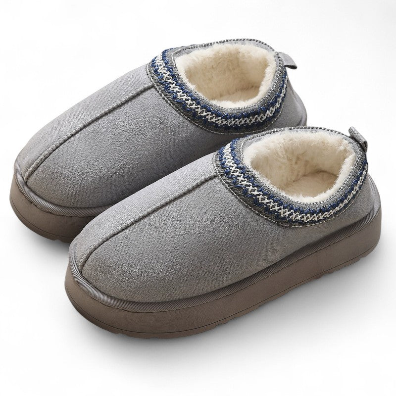 All-Day Valeska Shearling-Lined Suede Slipper Boots