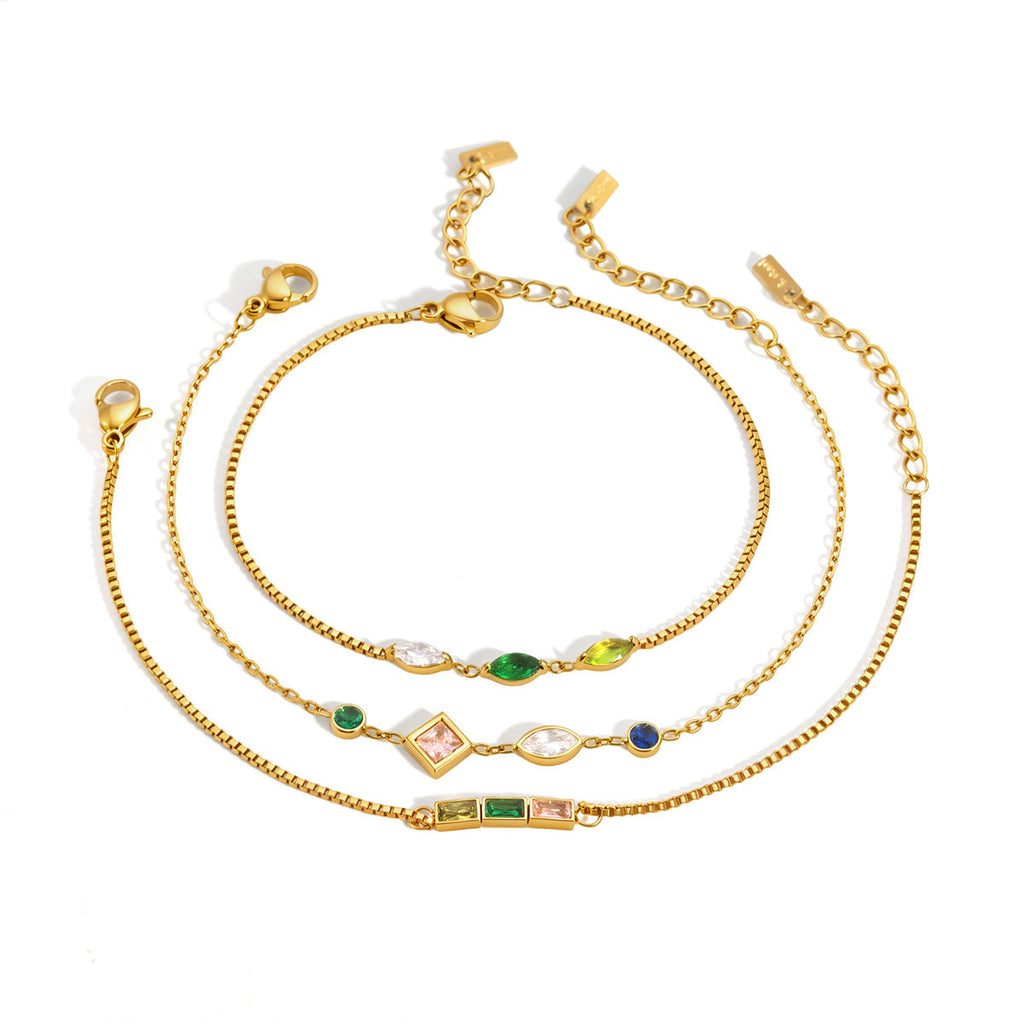 Sculpted Charm Bracelet