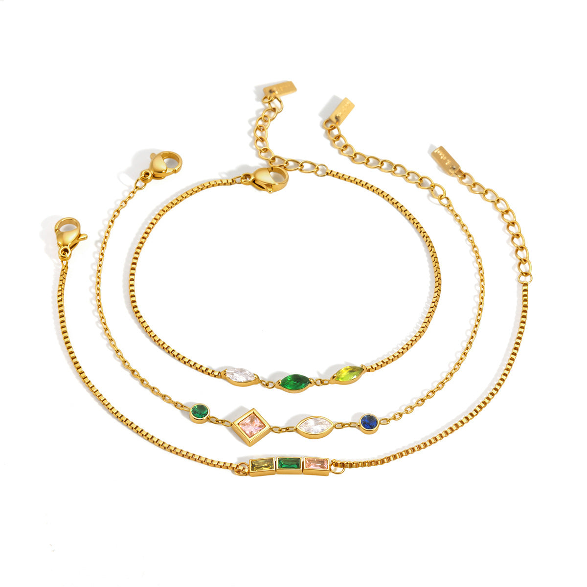Sculpted Charm Bracelet