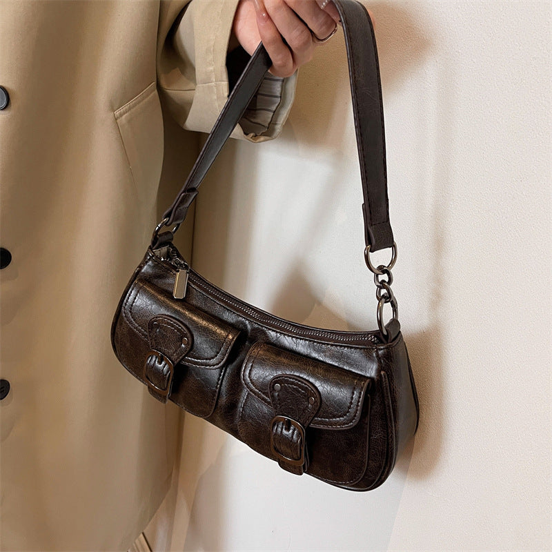 Heritage-Inspired Small Shoulder Bag