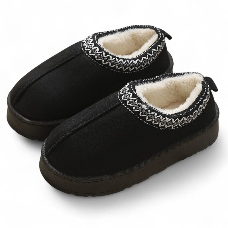 All-Day Valeska Shearling-Lined Suede Slipper Boots