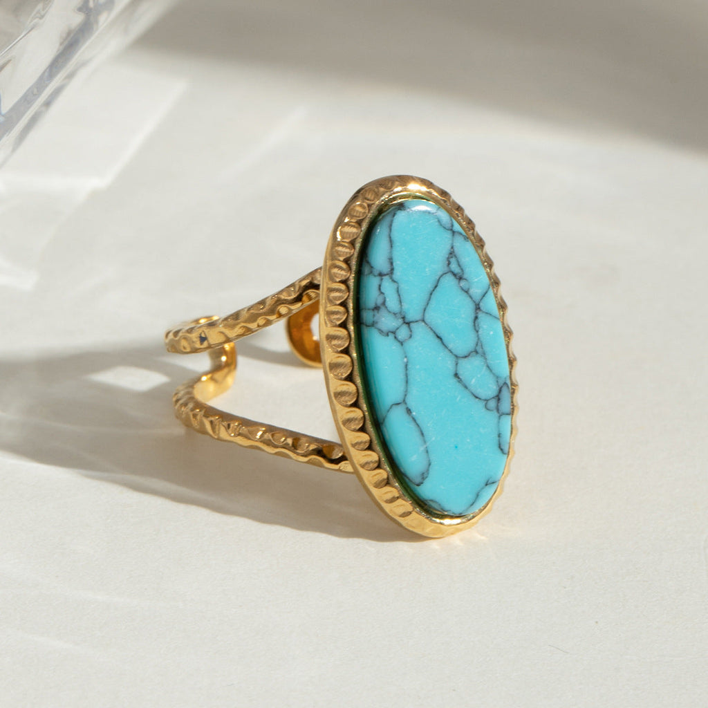 Minimalist Turquoise Ring