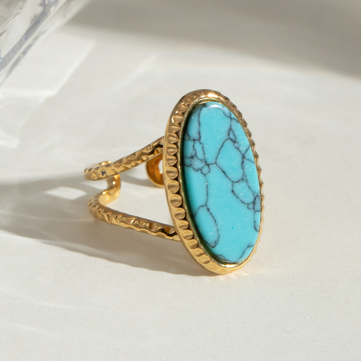 Minimalist Turquoise Ring