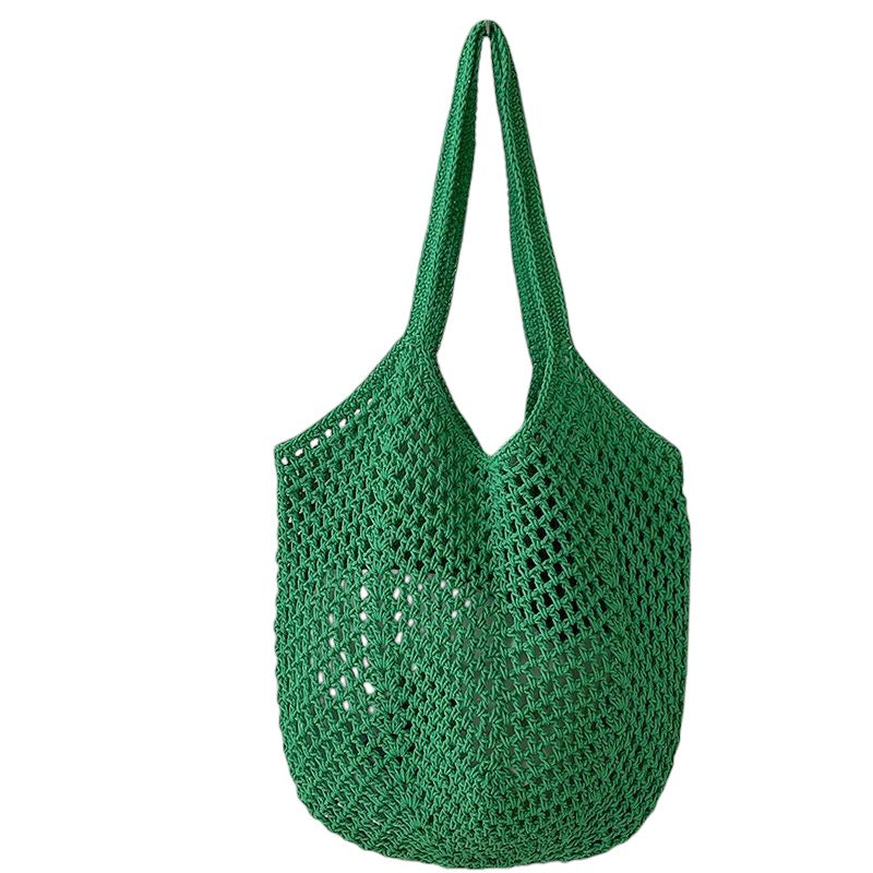 Sun-Ready Embroidered Beach Bag
