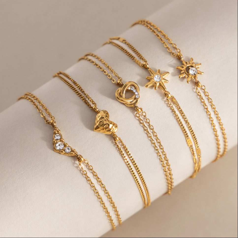 Radiant Bracelet in Stainless Steel