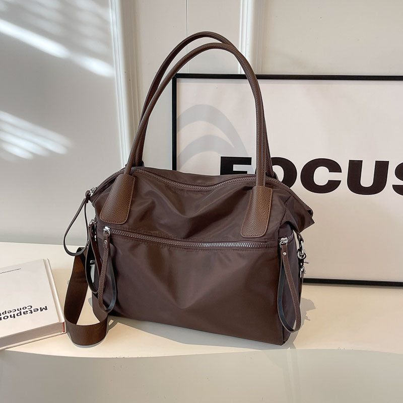City-Ready Canvas Crossbody Bag