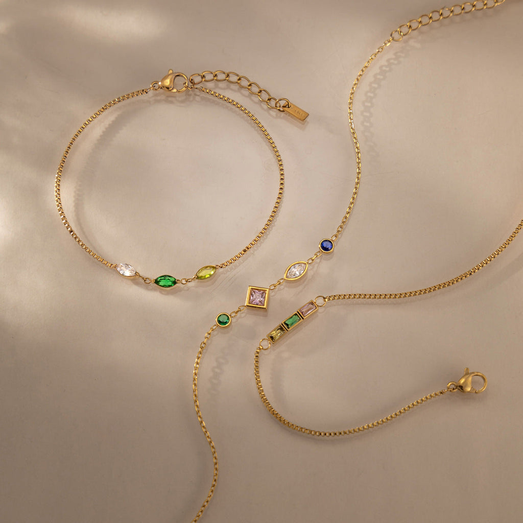 Sculpted Charm Bracelet