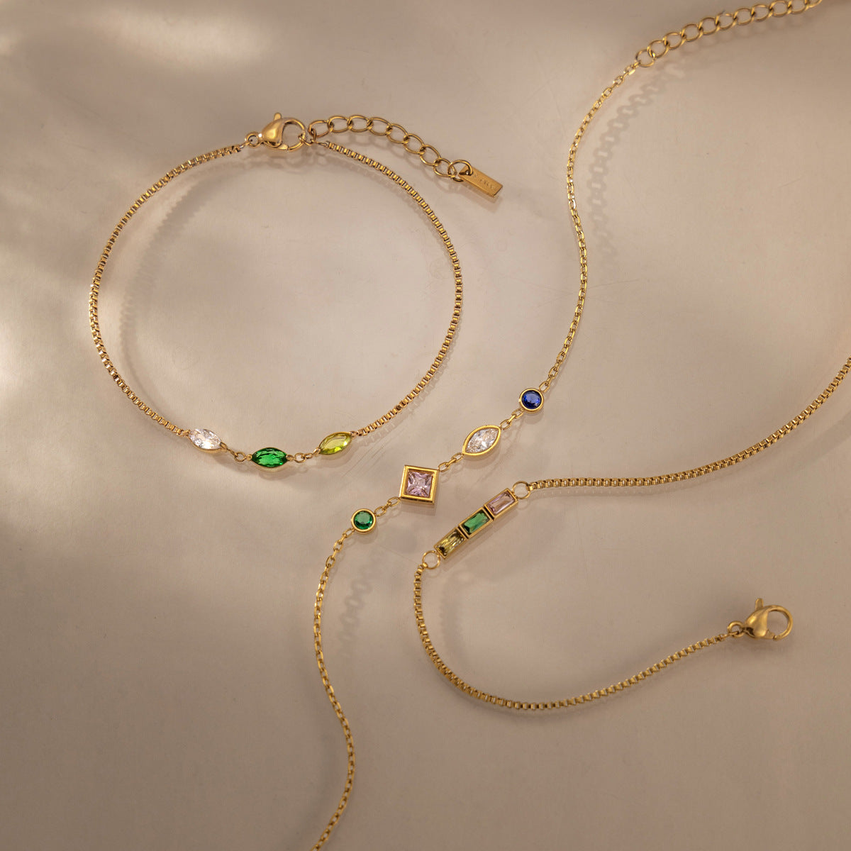 Sculpted Charm Bracelet