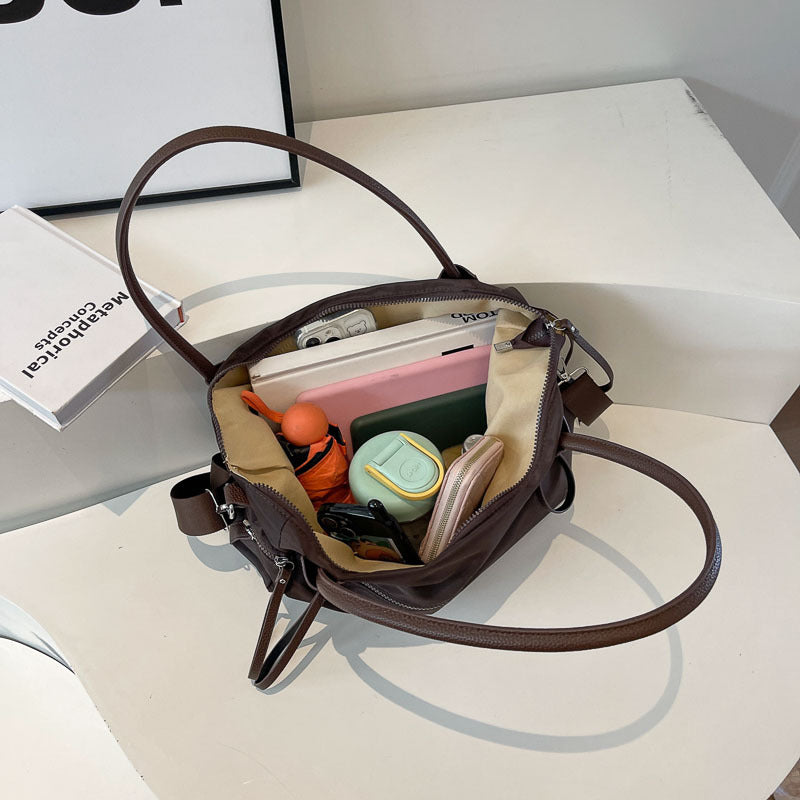 City-Ready Canvas Crossbody Bag