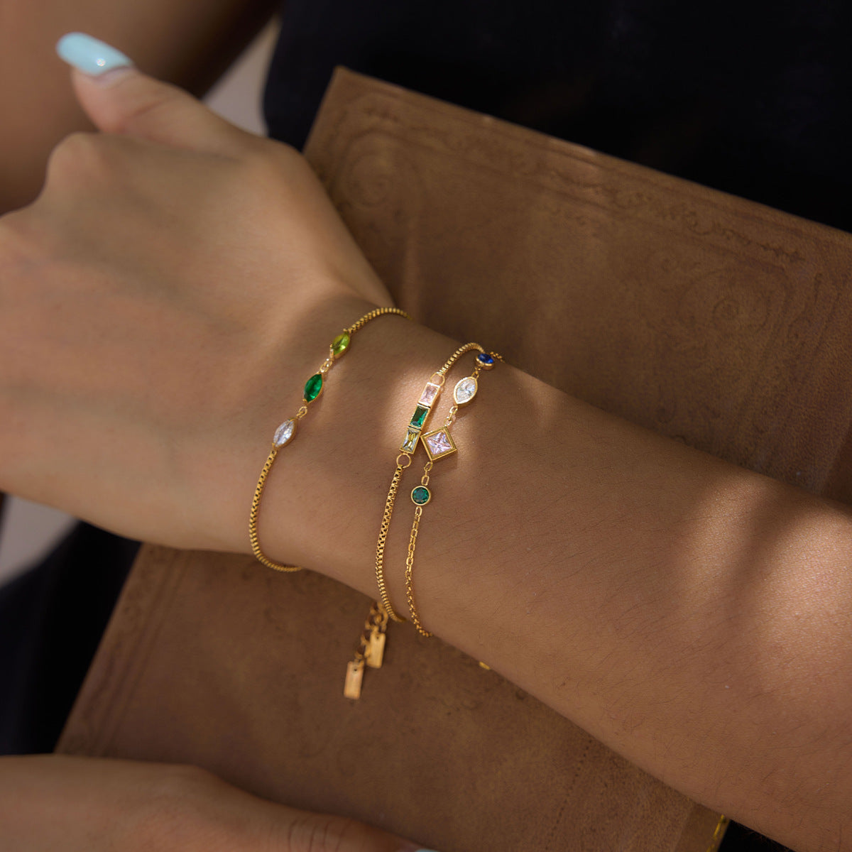 Sculpted Charm Bracelet